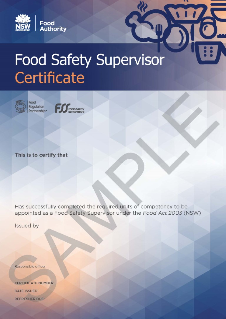 Download Food Handlers Safety Certificate Gif Best Information And Trends